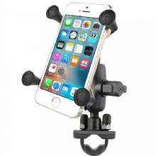 RAM MOUNT X%2DGRIP PHONE MOUNT W and SHORT ARM U%2DBOLT BASE