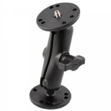 RAM MOUNT DOUBLE BALL MOUNT W and 1 and 4 in%2D20 MALE THREAD