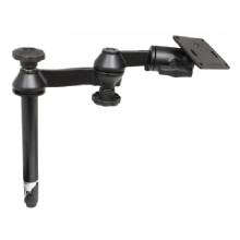 RAM Mount 8 inch Upper Pole w and Double Swing Arms and 75 x 75mm VESA Plate