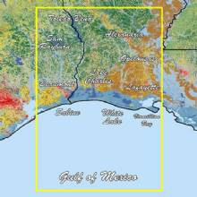 GARMIN Louisiana West Standard Mapping Classic