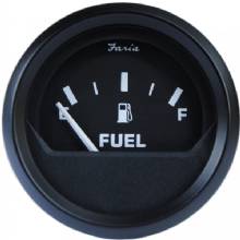 FARIA 2 inch Fuel Level Gauge Metric %2D Euro Black