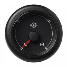 VDO 2%2D1 and 16 inch OceanLink Transmission Oil Pressure Low and High 440 PSI Black Dial and Bezel