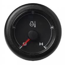 VDO 2%2D1 and 16 inch 52mm OceanLink Ocean Link Temperature Cold and Hot 250 deg%2DF %2D Black Dial and Bezel