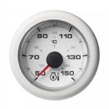 VDO 2%2D1 and 16 inch 52mm OceanLink Engine Oil Temperature 150 deg%2DC and 300 deg%2DF %2D White Dial and Bezel