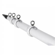 TIGRESS XD Telescoping Aluminum Outrigger Poles - 15 ft - 1-1/8 inch OD Silver