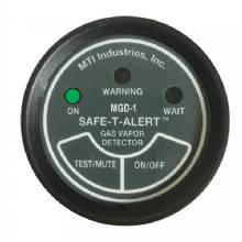 SAFE%2DT%2DALERT Gas Vapor Alarm UL 2 inch Instrument Case %2D Black