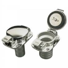 SEA DOG Stainless Steel Flip Top Deck Fill %2D Gas %2D 1%2D1 and 2 inch Hose
