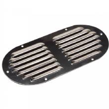 SEA DOG Stainless Steel Louvered Vent %2D Oval %2D 9%2D1 and 8 inch x 4%2D5 and 8 inch