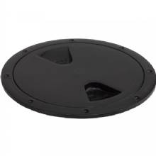SEA DOG Screw%2DOut Deck Plate %2D Black %2D 5 inch