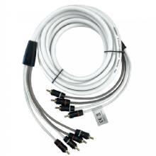 FUSION EL-FRCA12 12 ft Standard 4-Way RCA Cable