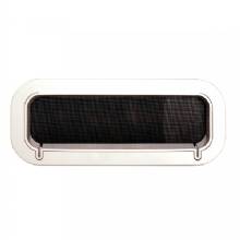 BECKSON Drain Port %2D 4 inch x 14 inch x 2 inch%2DDepth %2D White and Clear