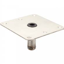 ATTWOOD Swivel%2DEze 7x7 Stainless Steel Plate Acetal Bushing Threaded