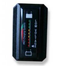 PRO CHARGING SYSTEMS Pro Charging Eagle Performance Battery Fuel Gauge 48v Rectangle Vertical
