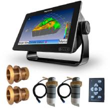 ECHOPILOT FLS-3D with 2 Pro 5 in Bronze Transducers