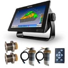 ECHOPILOT FLS-3D with 2 Pro 5 in Steel Transducers