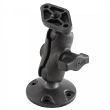 RAM Mount High%2DStrength Composite Drill%2DDown Mount w and Diamond Plate