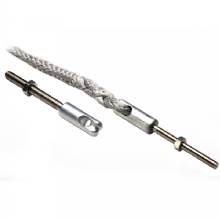C SHERMAN JOHNSON Splice Eye w and Threaded Stud%2D 1 and 4 inch %2D28 x 2%2D1 and 2 inch RH w and Splice Eye