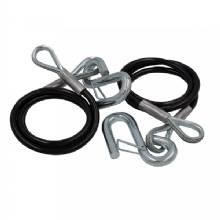 CE SMITH Safety Cables %2D 5000lb Capacity %2D PVC Coated %2D Pair