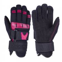 HO SPORTS Wakeboard Women fts World Cup Gloves - Black/Pink - Large