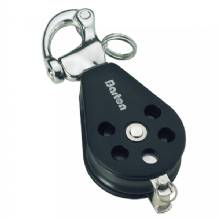 BARTON MARINE Series 3 Single Snap Shackle and Becket Block %2D 45mm
