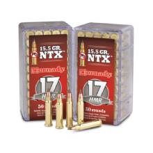 HORNADY HRNDY 17HMR 155GR NTX 50 and 2000