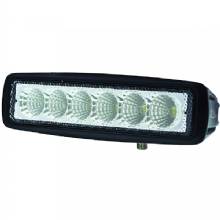 HELLA Value Fit Mini 6 LED Flood Light Bar %2D Black
