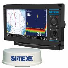 SI%2DTEX NavPro 900 w and MDS%2D12 WiFi 24 inch Hi%2DRes Digital Radome Radar w and 10M Cable