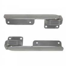 TACO MARINE Command Ratchet Hinges 9%2D3 and 8 inch Polished 316 Stainless Steel %2D Pair