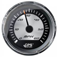 FARIA Platinum 4 inch Speedometer %2D 60MPH %2D GPS %2D Studded
