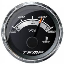 FARIA Platinum 2 inch Water Temp Gauge - 100-250,deg-F