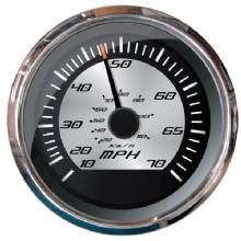 FARIA Platinum 4 inch Speedometer 70 MPH - Pitot