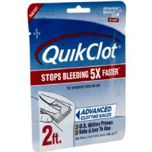 ADVENTURE MEDICAL KITS AMK QuikClot Gauze 3 inch x 2 foot