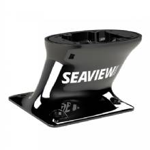PYI-SEAVIEW Seaview 5 inch Modular Mount Aft Raked 7x7 Base Top Plate Required - Black