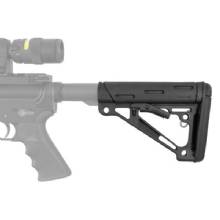 HOGUE AR15 STK MIL%2DSPEC RBR BLK