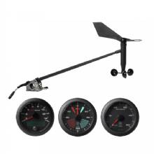 VDO Marine NMEA 2000 Sailing Kit w and OceanLink GPS Speedometer Wind Sensor Wind Angle and Wind Speed Gauge
