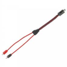 DS18 Advance RCA Ultrex Flex Y Connector - 1 Female to 2 Male