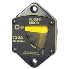 BLUE SEA 187%2DSeries 120 Amp Circuit Breaker Panel Mount