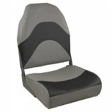 SPRINGFIELD MARINE SPRINGFIELD PREMIUM WAVE FOLDING SEAT GRAY W and METEOR