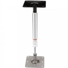 ATTWOOD Pedestal Kit 13 inch Post 7 inch x 7 inch Stainless Steel Base Plate Threaded