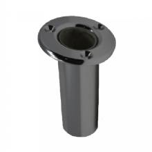TACO MARINE Flush Mount Rod Holder 10 deg%2D %2D Black Aluminum