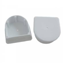 DOCK EDGE Large End Plug %2D White 2%2DPack