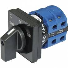 BLUE SEA Rotary Switch 120VAC 30 Amp Off plus 2 Position