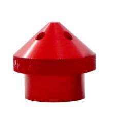 T H MARINE G%2DForce Eliminator Red Prop Nut For Garmin Force