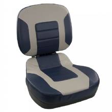 SPRINGFIELD MARINE SPRINGFIELD FISH PRO II LOW BACK FOLDING SEAT NAVY and GRAY
