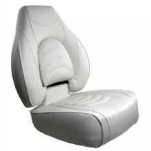 SPRINGFIELD MARINE SPRINGFIELD FISH PRO HIGH BACK FOLDING SEAT WHITE