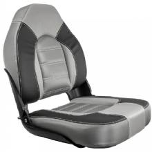 SPRINGFIELD MARINE SPRINGFIELD SKIPPER PREMIUM HB FOLDING SEAT CHARCOAL and GREY