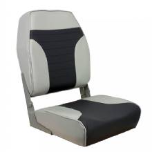 SPRINGFIELD MARINE SPRINGFIELD HIGH BACK MUTLI COLOR FOLDING SEAT GREY and CHAR