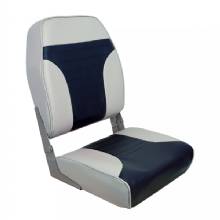 SPRINGFIELD MARINE SPRINGFIELD HIGH BACK MULTI COLOR FOLDING SEAT BLUE and GREY