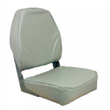 SPRINGFIELD MARINE SPRINGFIELD HIGH BACK FOLDING SEAT GREY