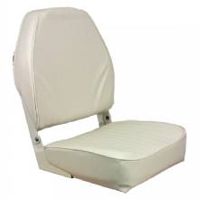 SPRINGFIELD MARINE SPRINGFIELD HIGH BACK FOLDING SEAT WHITE